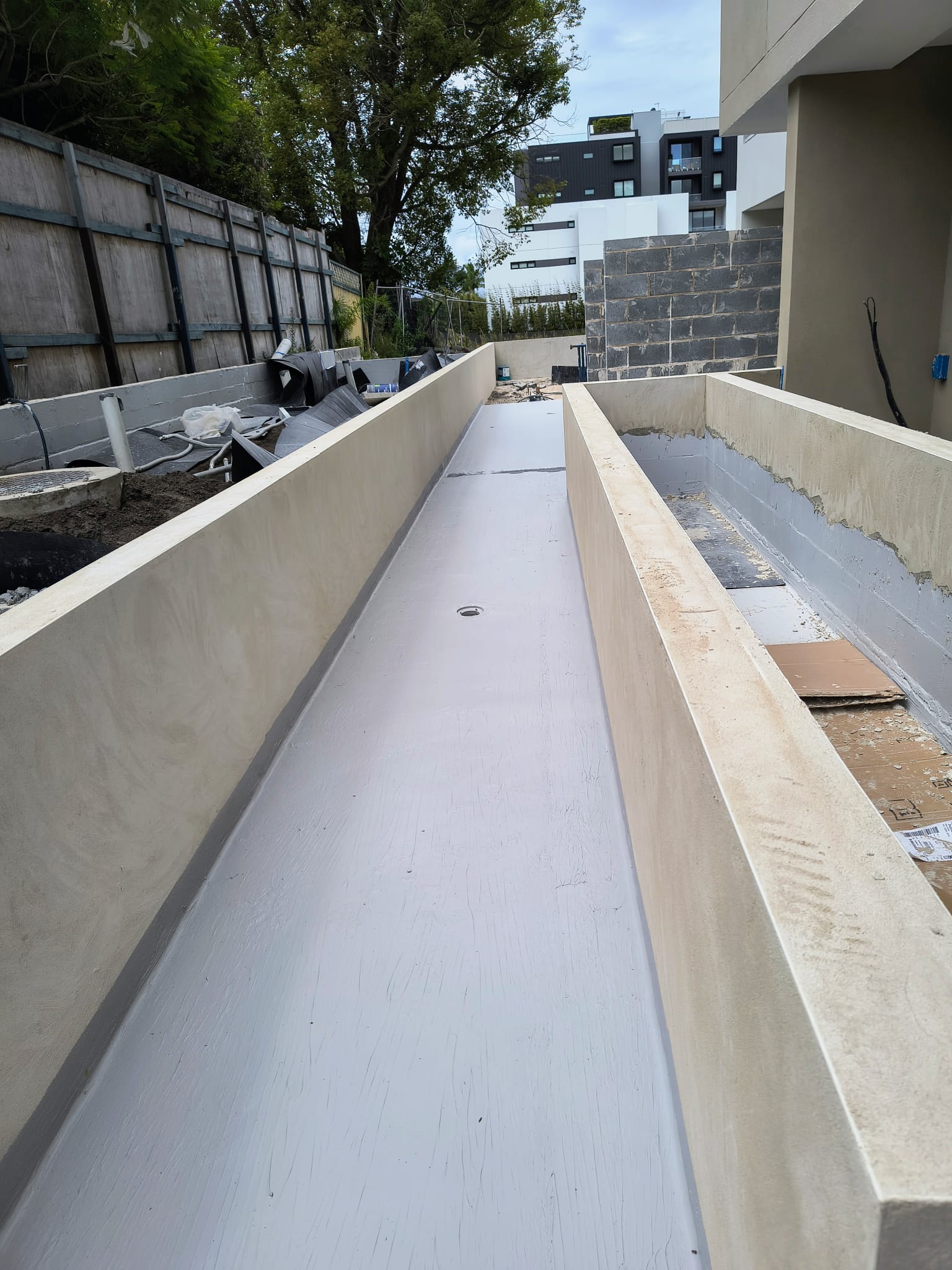 Balcony waterproofing membrane strip - Sydney Choice Waterproofing